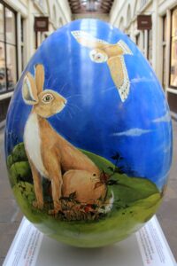 Traditional Painted Easter Egg